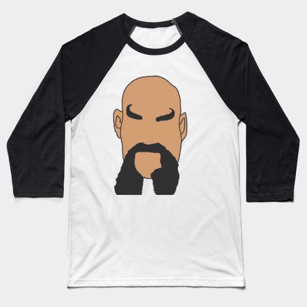 Ox Baker minimalism Baseball T-Shirt by Capone's Speakeasy
